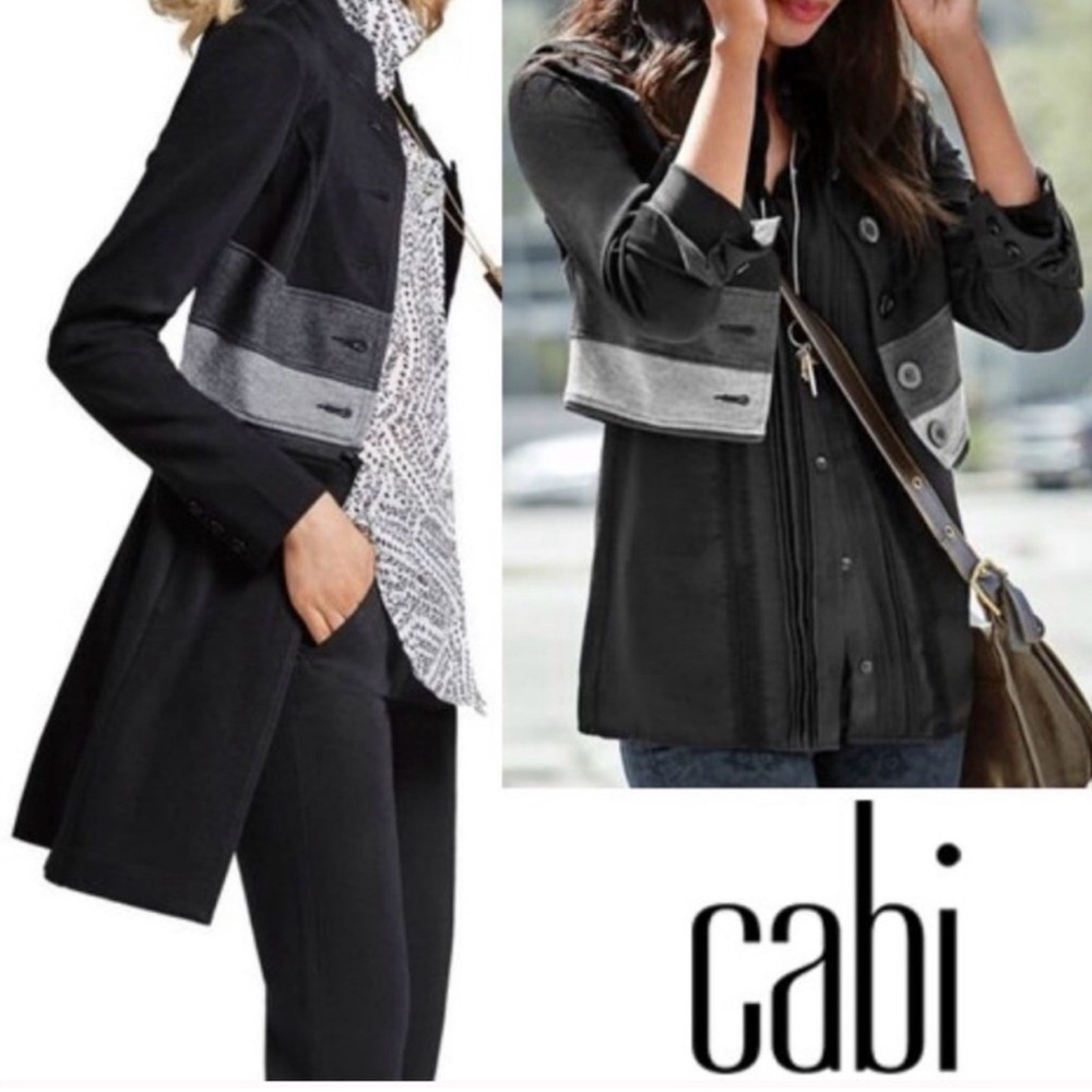 CAbi Osaka Nights Longline Convertible Coat